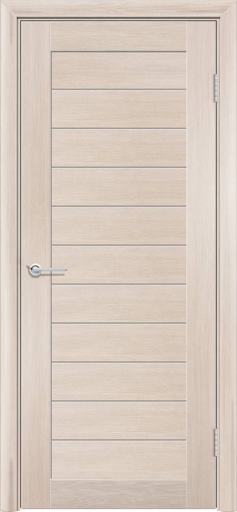 Дверь S7, лиственница кремовая, без стекла