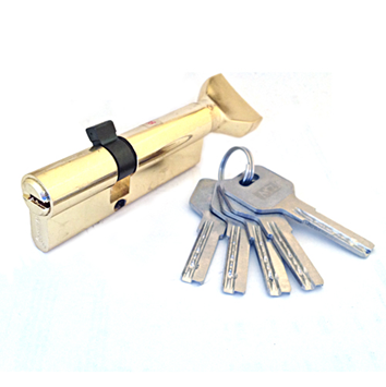 Цилиндровый механизм ключ-вертушка, со смещением, 3 цвета