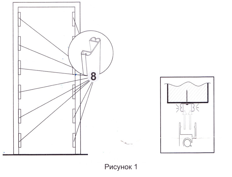 Rsp44 сборка двери. Схема сборки двери гармошки пластик ПХВ. Схема сборки пластиковых гармошки двери. Схема установки двери гармошка. Дверь гармошка чертеж.