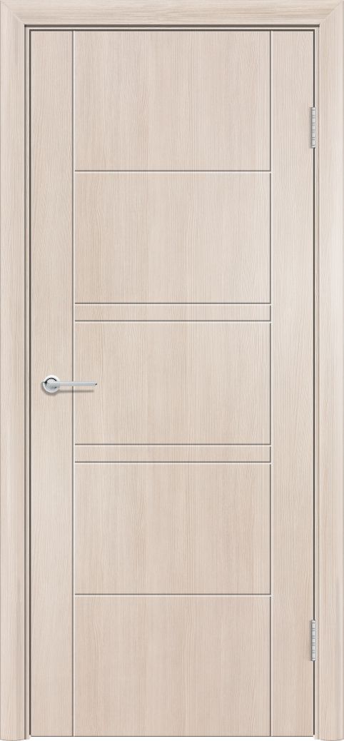 Дверь G35, ПВХ, лиственница кремовая, без стекла