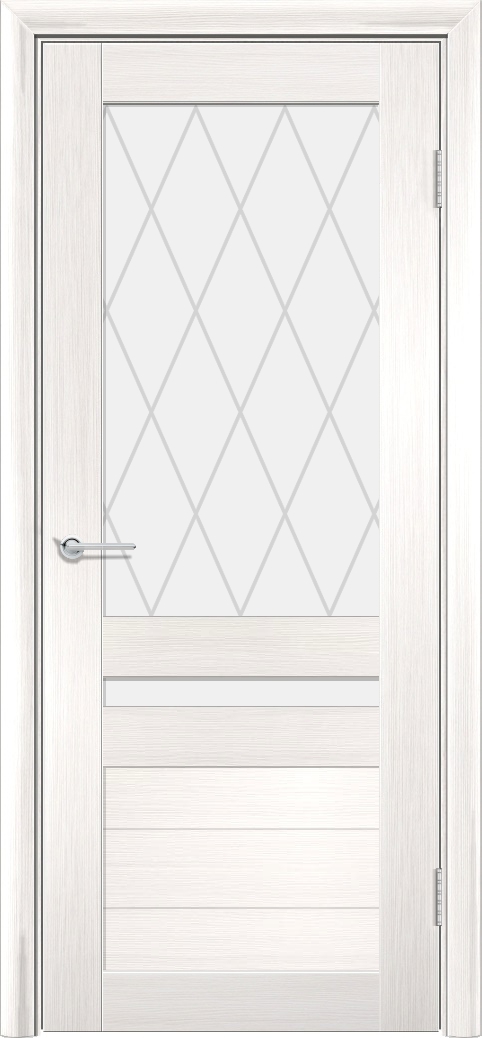 Дверь S15, акация, стекло с фьюзингом