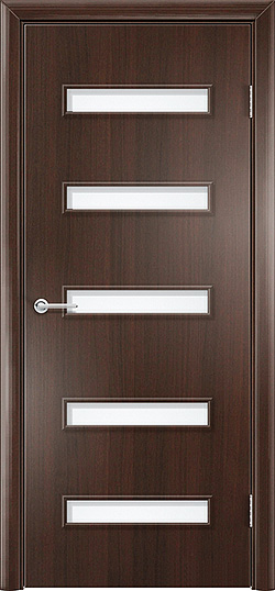 ДверьмежкомнатнаяламинированнаяГоризонт,венгепремиум,стекломатовое