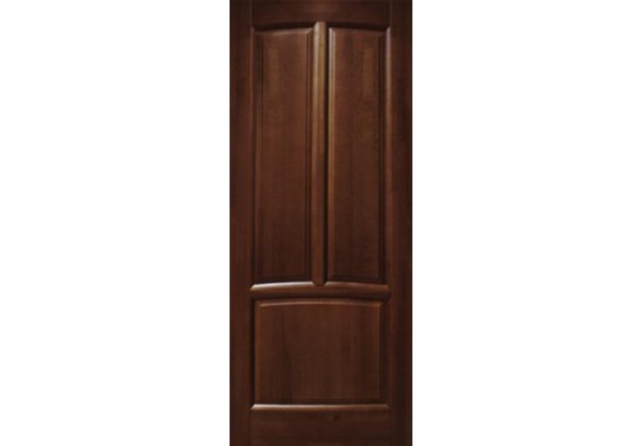 Дверь деревянная межкомнатная из массива ольхи, цвет Венге, Виола