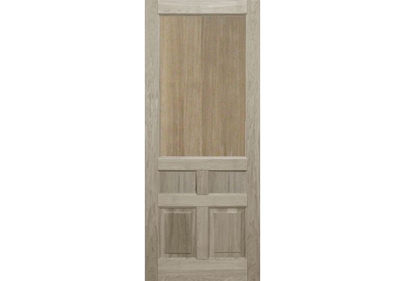 Дверь деревянная межкомнатная из массива бессучкового дуба, Серия 5