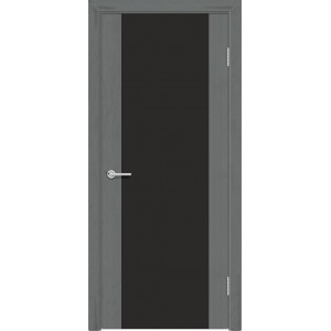 Дверь G11, экошпон, муссон, со стеклом