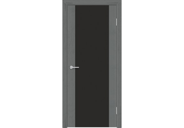 Дверь G11, экошпон, муссон, со стеклом