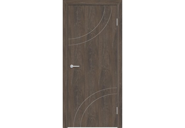 Дверь G24, ПВХ, корица, без стекла