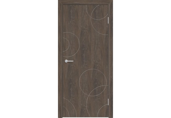 Дверь G26, ПВХ, корица, без стекла