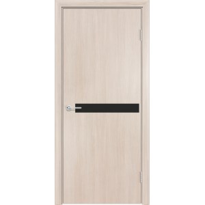 Дверь G2, ПВХ, лиственница кремовая, со стеклом