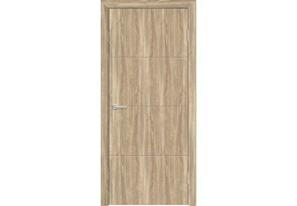 Дверь G33, ПВХ, сонома, без стекла