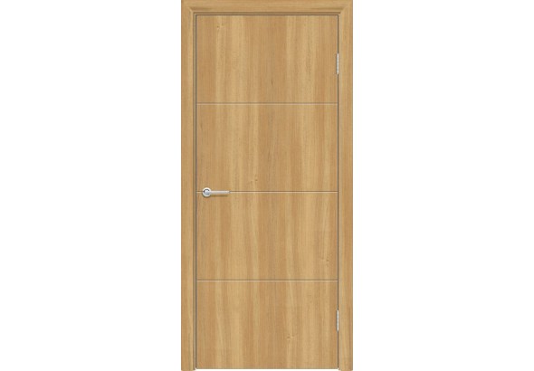 Дверь G33, ПВХ, лиственница золотистая, без стекла