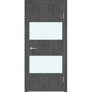 Дверь G3, графит, со стеклом