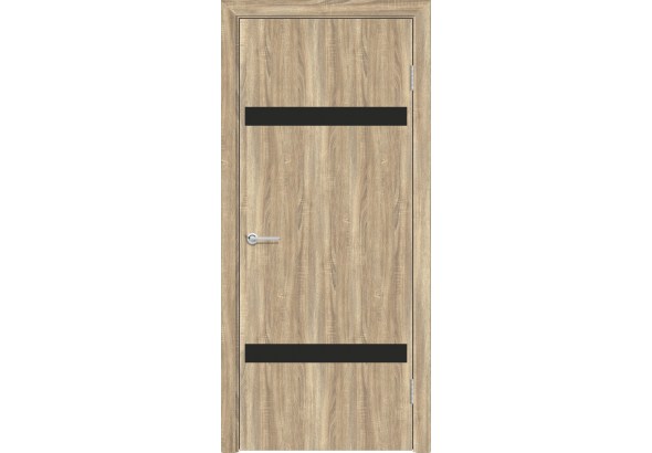 Дверь G4, ПВХ, сонома, со стеклом