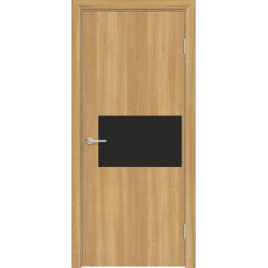 Дверь G5, ПВХ, лиственница золотистая, со стеклом