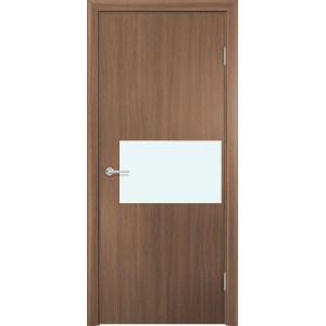 Дверь G5, орех королевский, со стеклом