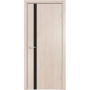 Дверь G7, ПВХ, лиственница кремовая, со стеклом