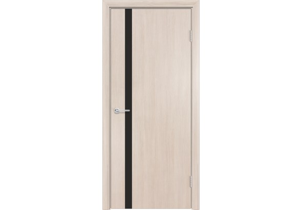 Дверь G7, ПВХ, лиственница кремовая, со стеклом