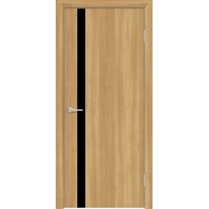 Дверь G7, ПВХ, лиственница золотистая, со стеклом