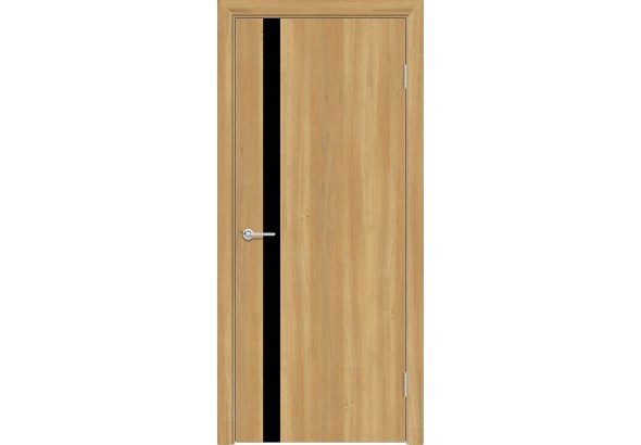 Дверь G7, ПВХ, лиственница золотистая, со стеклом