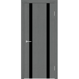 Дверь G9, экошпон, муссон, со стеклом
