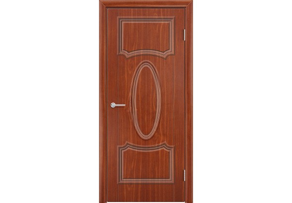 Дверь Лира 7, итальянский орех, без стекла