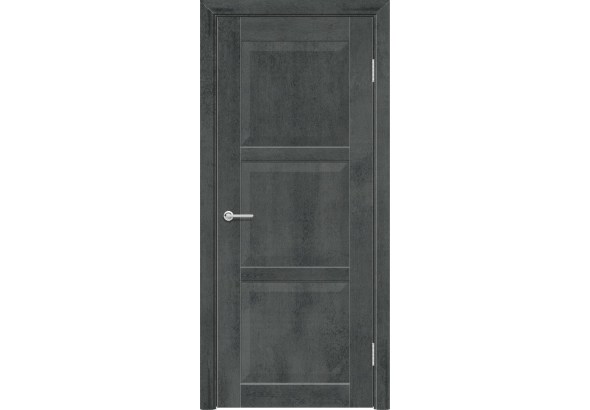 Дверь S24, бетон темный, без стекла