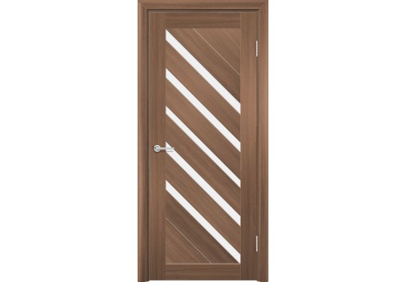 Дверь S28, орех королевский, стекло матовое