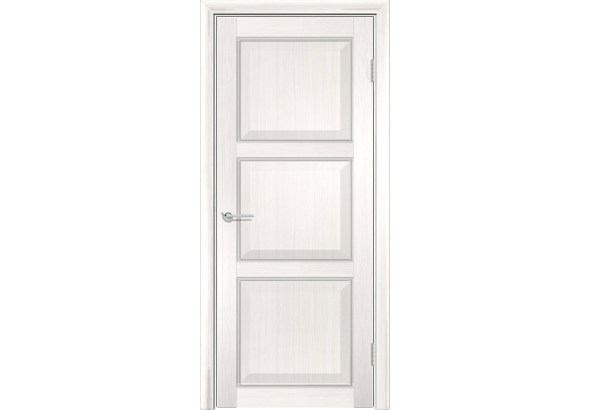 Дверь S44, лиственница беленая, без стекла