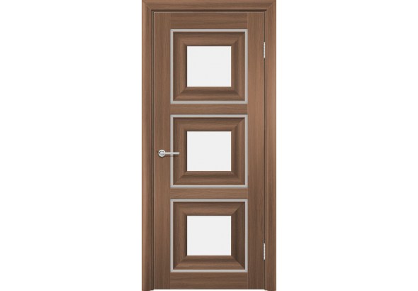 Дверь S47, орех королевский, стекло матовое