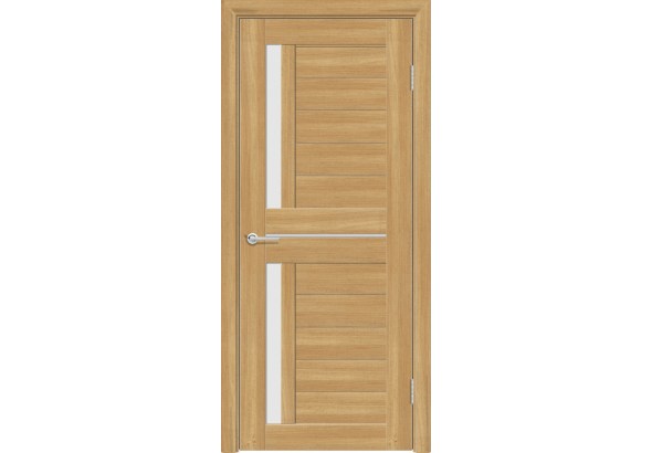 Дверь S4, лиственница золотистая, стекло матовое