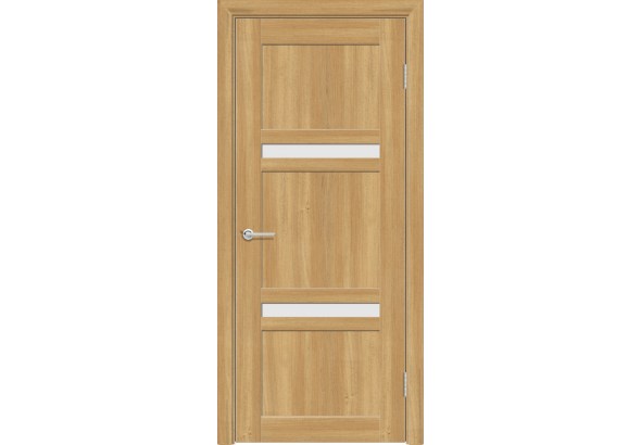 Дверь S51, лиственница золотистая, стекло матовое