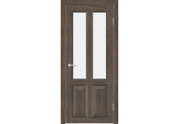 Дверь S55, корица, стекло матовое