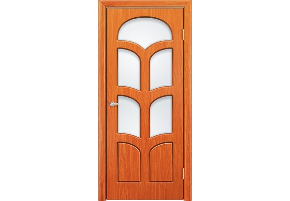 Дверь Альфа, груша, со стеклом