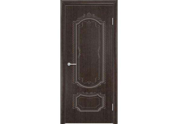 Дверь Б16, шпон венге, без стекла