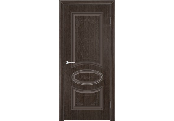 Дверь Б17, шпон венге, без стекла