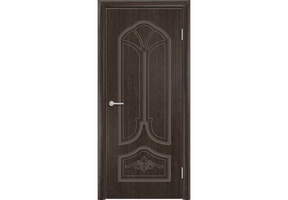 Дверь Б21, шпон венге, без стекла