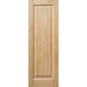 Дверь деревянная межкомнатная из массива сосны, Классик, 1 филенка