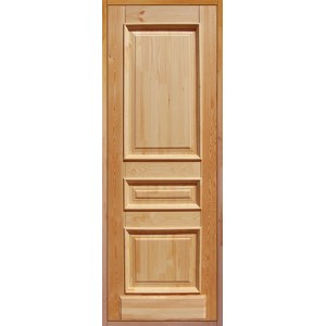 Дверь деревянная межкомнатная из массива сосны, Классик V, 2100/40