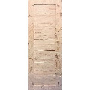 Дверь деревянная межкомнатная из массива сосны, Модерн, срощенная