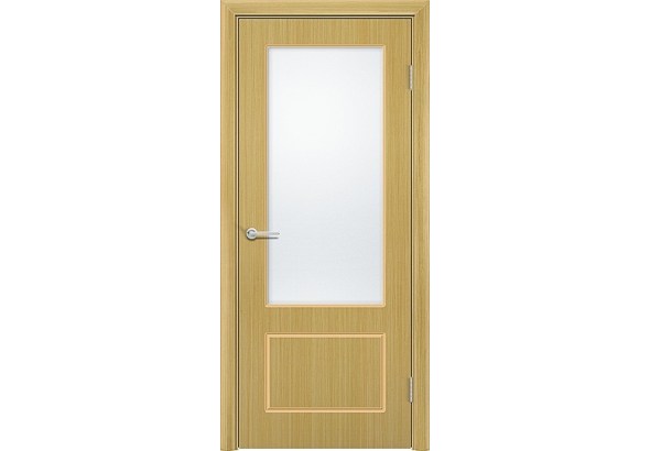 Дверь Ромарио 2, шпон дуб, со стеклом