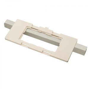 Шаблон для врезки скрытых петель без вставки белый