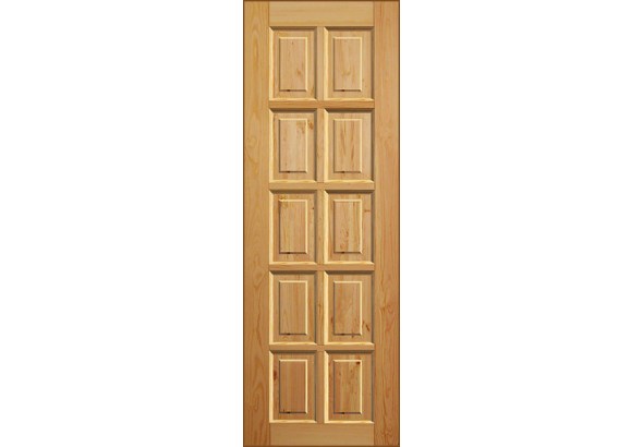 Дверь деревянная межкомнатная из массива сосны, Шоколадка