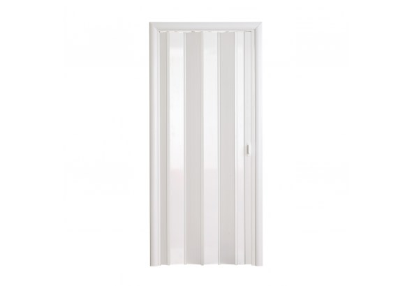 Дверь гармошка пластиковая ПВХ Стиль, цвет Белый