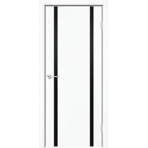 Дверь Веста 2, белый, со стеклом