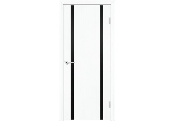 Дверь Веста 2, белый, со стеклом