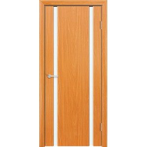 Дверь Веста 2, миланский орех, со стеклом