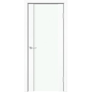 Дверь Веста 3, белый, со стеклом