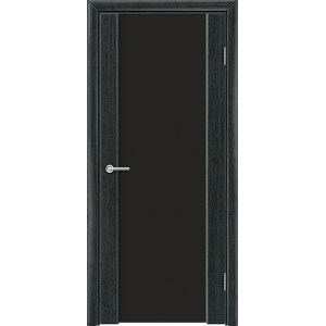 Дверь Веста 3, венге патина, со стеклом