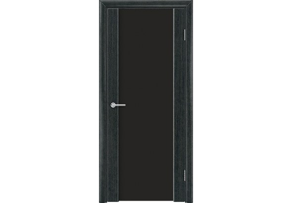 Дверь Веста 3, венге патина, со стеклом
