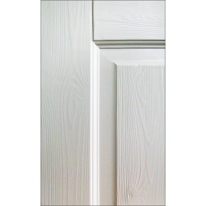Дверь деревянная межкомнатная из массива сосны, Классик, брашированная белая